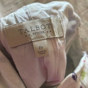 Talbots pleated A line Skirt size 8P